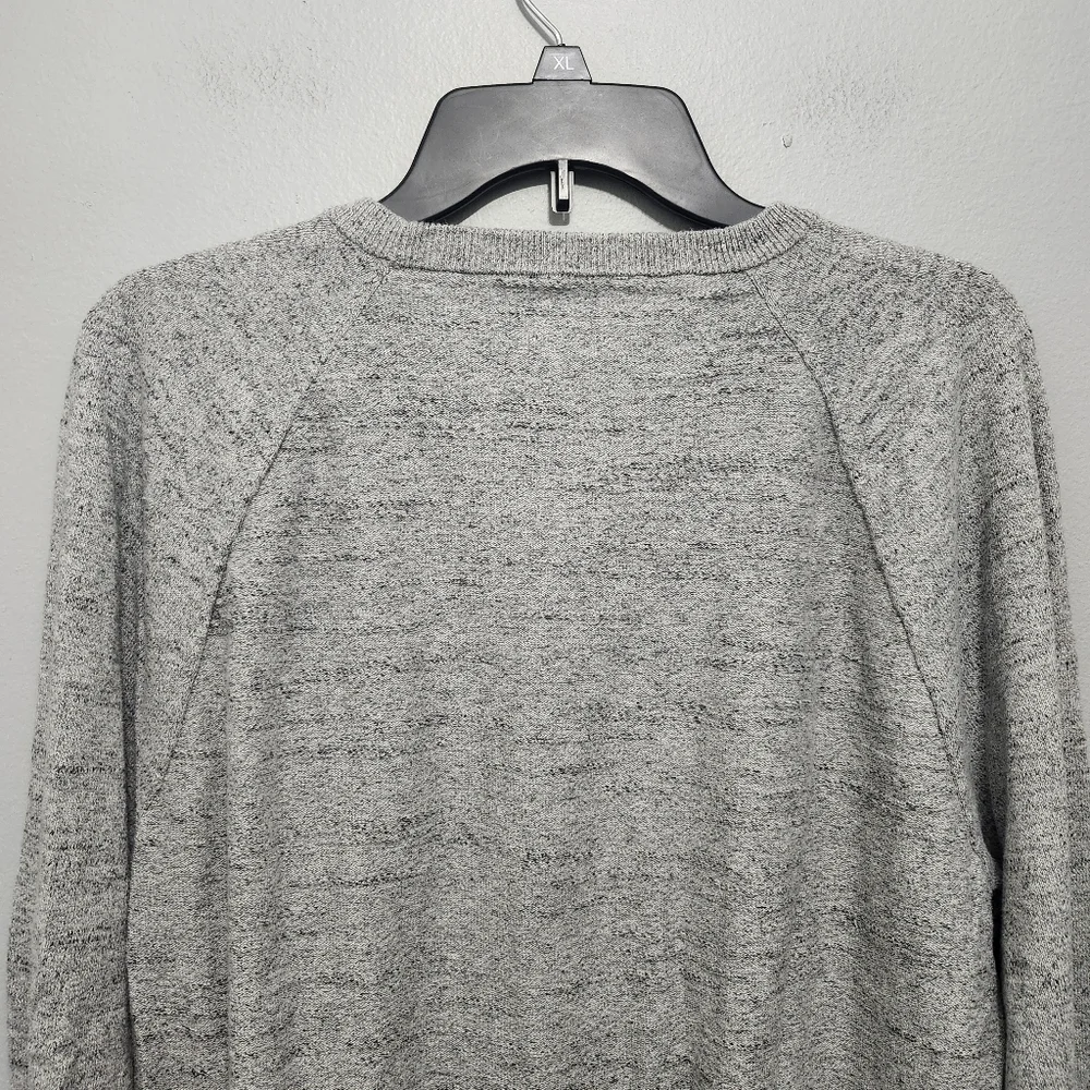 J.crew mercantile men's pullover crew neck sweater size large gray